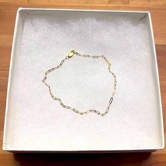 Jewelry - Krinkle cable bracelet 14k yellow gold